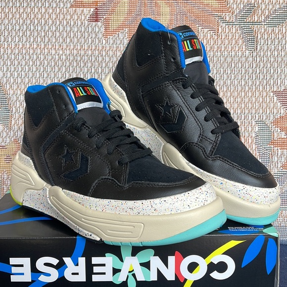 Converse WMNS 172194C
WEAPON CX MID
BLACK/CLOUD CREAM/LIME TWIST
Sneakers - Picture 5 of 16